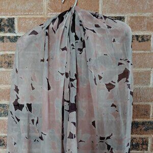 Vintage Claudia Strater Amsterdam Sheer Silk Scarf/Shawl